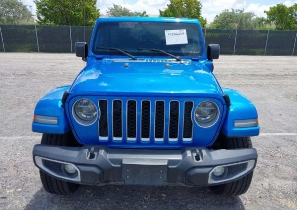 Jeep Wrangler cena 145000 przebieg: 32179, rok produkcji 2021 z Biała małe 92